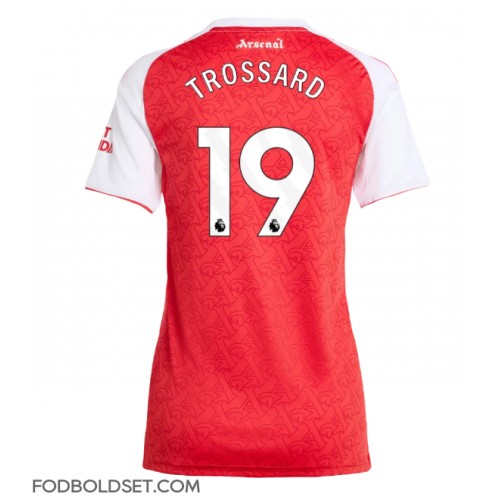 Arsenal Leandro Trossard #19 Hjemmebanetrøje Dame 2025-26 Kortærmet